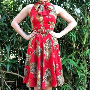 Trashy Diva My Pet Leopard Trolley Dress- 16